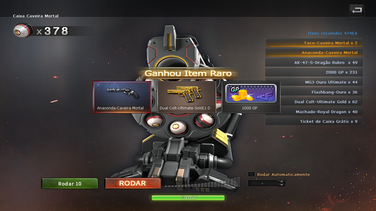 Anaconda-Caveira Mortal